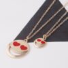 Heart Eyes Emoji Pendant Necklace – Playful Layering Charm