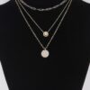 Multi Smiley-Face Charm Necklace – 18″ Chain