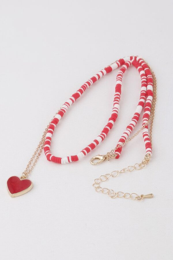 Layered Heart Chain Necklace – Delicate Heart Accents