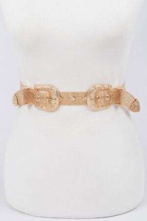 Chainlink Belt with Iron Buckle – Statement Accent