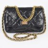 Quilted Sequin Chain Shoulder Bag – Compact