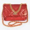 Quilted Sequin Chain Shoulder Bag – Compact