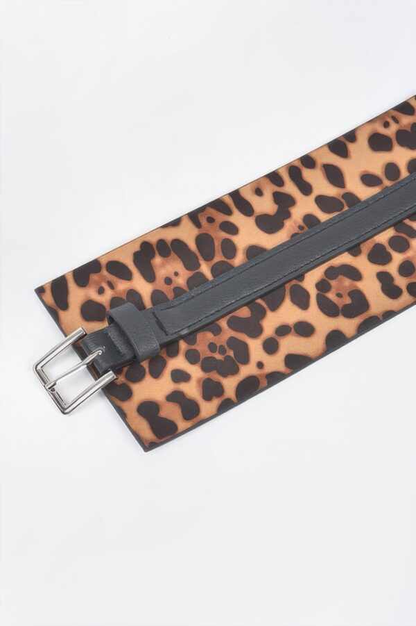 Leo Corset Waist Belt – PU Corset-Style Cincher