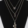 Triple Snake Pendant Necklace – Sculptural Accent