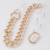 Double Chain Necklace with Clear Accents – Layered Look