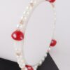 Beaded Mushroom Charm Bracelet – Playful Bead Accent