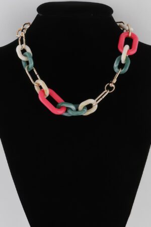 Bulky Link Chain Necklace – Oversized 16-inch Statement