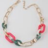 Bulky Link Chain Necklace – Oversized 16-inch Statement