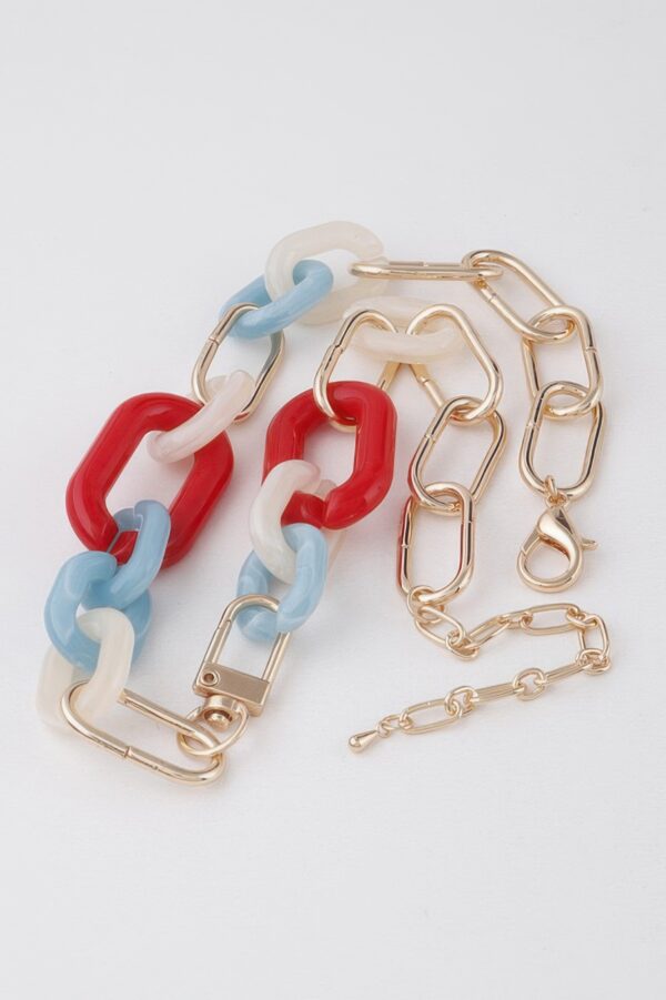 Bulky Link Chain Necklace – Oversized 16-inch Statement