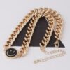Smiley Face Curb Chain Necklace – Playful Curb Link
