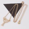 Jeweled Cocktail Pendant Necklace – Sparkling Crystal Accent