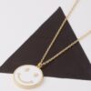 Smiley Face Pendant Necklace – Playful Charm