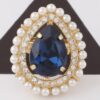 Rhinestone Jeweled Ring – Sparkling Accent