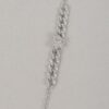 Butterfly Chain Bracelet with Rhinestone Accent