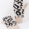 Leopard Print Mittens – Cozy Winter Gloves