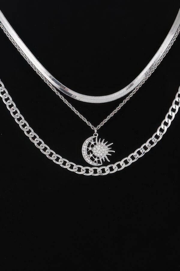 Sun N Moon Chain Necklace – Delicate Sun & Moon Accents