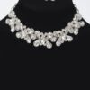 AB Stone Earring & Necklace Set – Shimmering Accent
