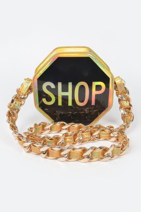 Mirror Novelty Chain Belt – Mirror Accent Chain