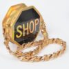Mirror Novelty Chain Belt – Mirror Accent Chain