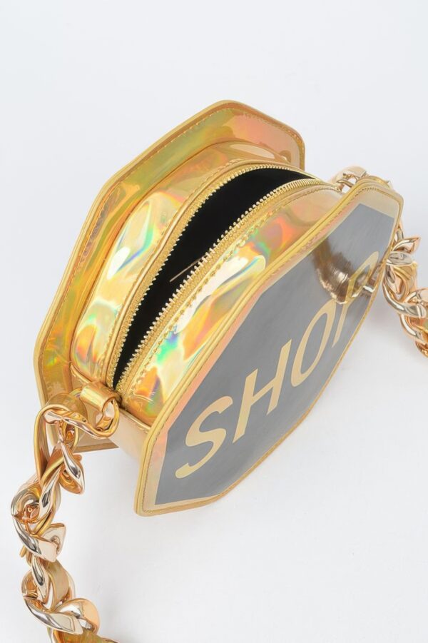Mirror Novelty Chain Belt – Mirror Accent Chain