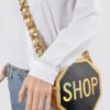 Mirror Novelty Chain Belt – Mirror Accent Chain