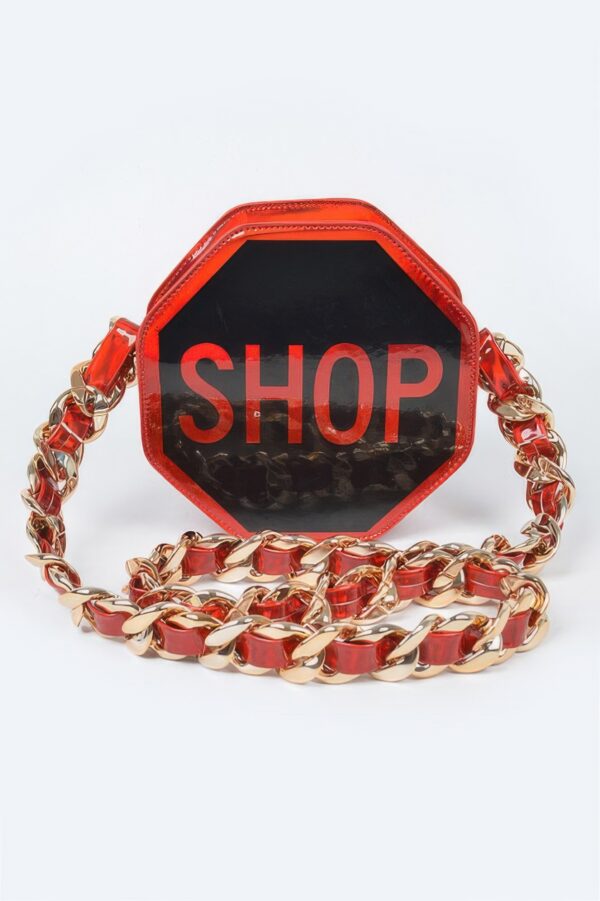 Mirror Novelty Chain Belt – Mirror Accent Chain