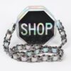 Mirror Novelty Chain Belt – Mirror Accent Chain