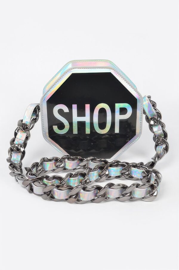 Mirror Novelty Chain Belt – Mirror Accent Chain