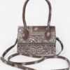 Bandana-Print Single-Handle Flap Crossbody Bag