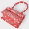 Bandana-Print Single-Handle Flap Crossbody Bag
