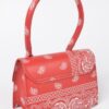 Bandana-Print Single-Handle Flap Crossbody Bag