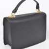 Heart Metal Top-Handle Clutch - Structured Evening Bag