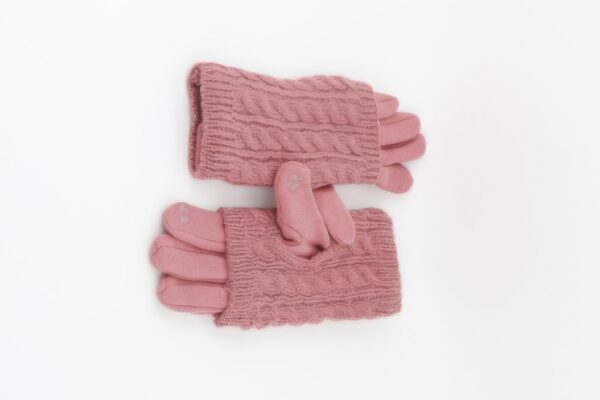 Knitted Sleeve Gloves - Cozy Knit Layering