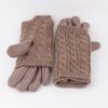 Knitted Sleeve Gloves - Cozy Knit Layering