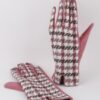 Striped Plaid Winter Gloves – Classic Plaid Style
