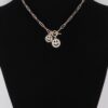 Smiley Face Duo Toggle Chain Necklace – Double Accent