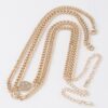 Smiley Face Duo Choker Necklace - Double Charm