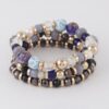 Multi-Stone Bead Bracelets - Layered Stackable Style