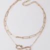 Infinity Snake Pendant Necklace - Twined Motif