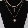 Jeweled Star Necklace – Celestial Pendant