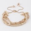 Smiley Face Beaded Chain Bracelet – Playful Charm