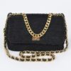 Faux Fur Shoulder Bag with Mixed-Metal Accents