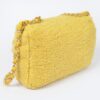 Faux Fur Shoulder Bag with Mixed-Metal Accents