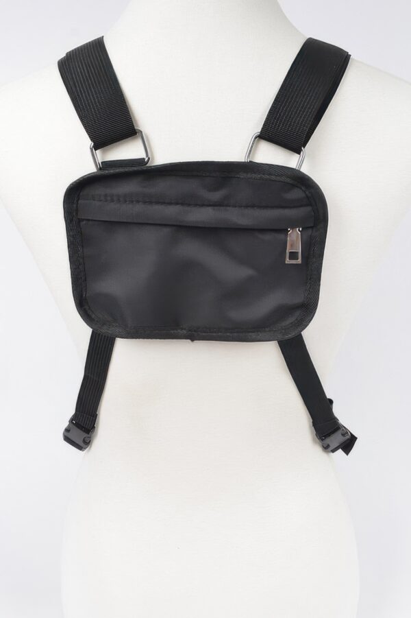 Compact Nylon Combo Sling Bag - Dual Pouch