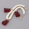 Multi Gummy Bear Charm Bracelet - Playful, Lightweight