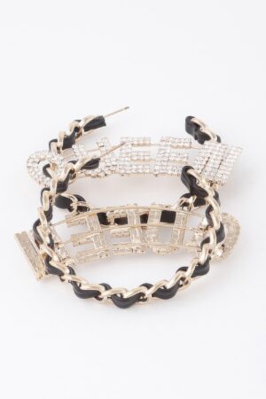 Queen Open Hoop Earrings – Modern Open Silhouette