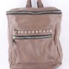 Studded Faux Leather Backpack – Edgy Everyday Bag