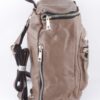 Studded Faux Leather Backpack - Edgy Everyday Bag