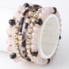 Multi Bead Crystal Bracelet – Layered Beadwork