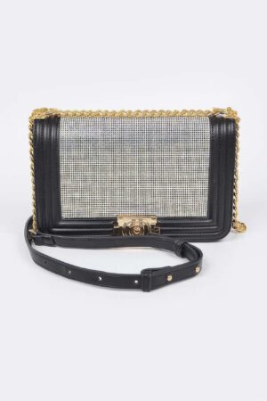 Rhinestone Crossbody Bag – Sparkle Evening Bag